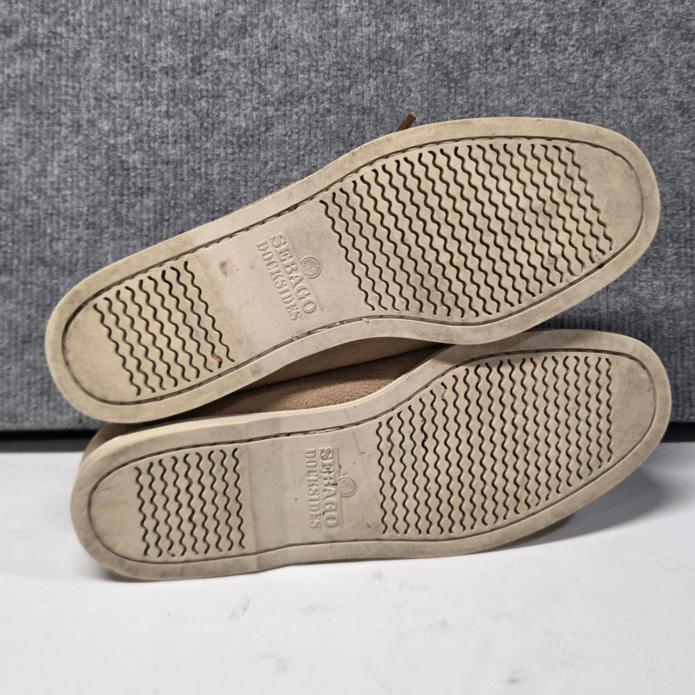 Todd Snyder x Sebago Docksides Mens 10.5M Tan Suede Chukka Moc Toe Boat Shoes